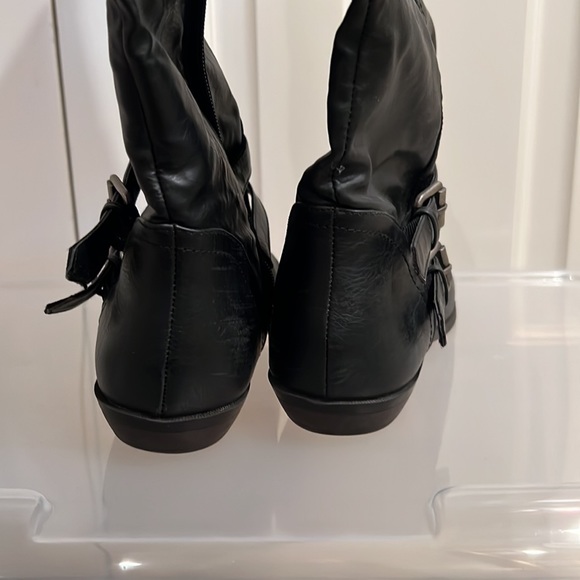 Madden girl Elsiee tall boots black 9 - Picture 4 of 5